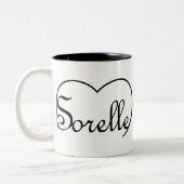 ソレレシスイタリアンターズハート ツートーンマグカップ (左)