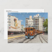 ソレレ列車はマヨルカ州パルマに到着する。 ポストカード (正面/裏面)