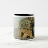 ソレントのビーチハウス ツートーンマグカップ (中央)