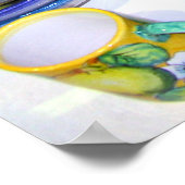 ソレントのフルーティセラミックス(イタリア) ポスター (角)