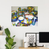 ソレントのフルーティセラミックス(イタリア) ポスター (ホームオフィス)