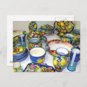 ソレントのフルーティセラミックス(イタリア) ポストカード (正面/裏面)