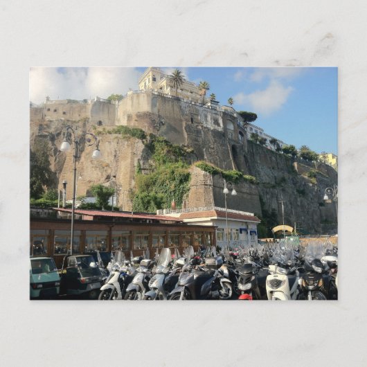 ソレントの崖 ポストカード (正面)