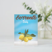 ソレントイタリアン休暇旅行ポスター ポストカード (スタンド正面)