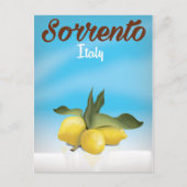 ソレントイタリアン休暇旅行ポスター ポストカード (正面)