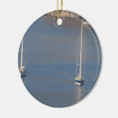 ソレント・イタリアのボート セラミックオーナメント (左)