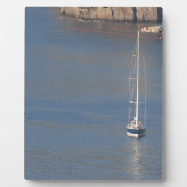 ソレント・イタリアのボート フォトプラーク