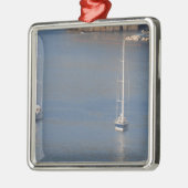 ソレント・イタリアのボート メタルオーナメント (左)