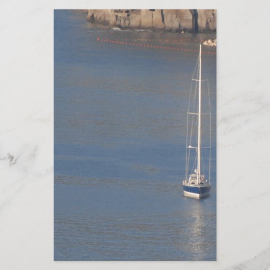 ソレント・イタリアのボート 便箋 (正面)