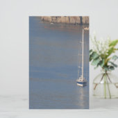 ソレント・イタリアのボート 便箋 (スタンド正面)