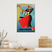 ソレント,イタリアのヴィンテージ旅行ポスター ポスター (キッチン)