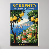 ソレント、イタリア：1960年代のヴィンテージポスターコレクション ポスター (正面)