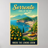 ソレント、イタリア:1960年代のヴィンテージポスターコレクション ポスター (正面)