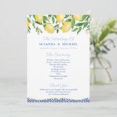 ソレント・レモンズイタリアンブルー結婚タイル プログラム (スタンド正面)