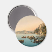 ソレントby the Sea, Naples, Campania，イタリア マグネット (正面/裏面)