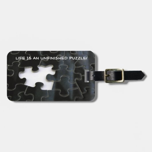 ソロの恋しく思パズルの写真 ラゲッジタグ (正面横)