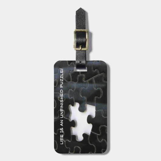 ソロの恋しく思パズルの写真 ラゲッジタグ (正面縦)