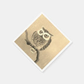 ソロオウルシェードオブ金ゴールド紙ナプキンス スタンダードカクテルナプキン (角)