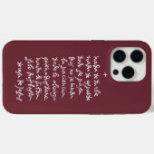 ソロディオスのバスタ(何の邪魔もしない) Case-Mate iPhoneケース (裏面 (横))