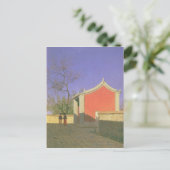 ソロネス会議の家，アックケント， 1869-70 ポストカード (スタンド正面)