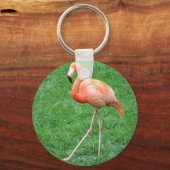 ソロフラミンゴ キーホルダー (正面)
