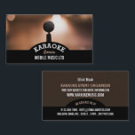 ソロマイク、カラオケイベント主催者 名刺<br><div class="desc">ソロマイク、カラオケイベント主催者ビジネスカード店。</div>