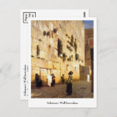 ソロマンズウォールエルサレムJean-Leon Gerome ポストカード (正面/裏面)