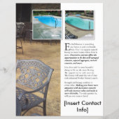 ソロモンとの具体的造園 チラシ (裏面)