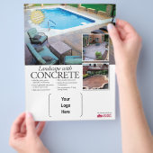 ソロモンとの具体的造園 チラシ (手)