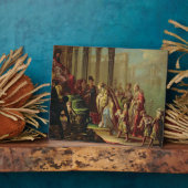 ソロモンとシバの女王、またはAの前のエステル フォトプラーク (側面)