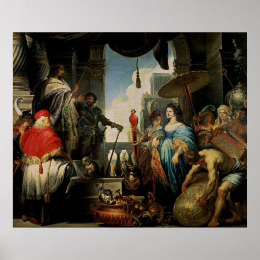 ソロモンとシバの女王 ポスター (正面)