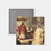 ソロモンとシーバの女王 – ジョバンニ・デ・ミン マグネット (正面/裏面)