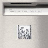 ソロモンとマルクル、イラストレーション マグネット (インサイチュ (食洗機))