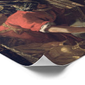 ソロモンの前のシバの女王 ポスター (角)