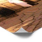 ソロモンの壁エルサレム – プリント – ポスター – アート (角)