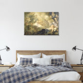 ソロモンの夢c.1693 (キャンバス上の油) キャンバスプリント (インサイチュ (寝室))