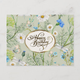 ソロモンの歌2:1聖書の詩 ポストカード