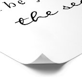 ソロモンの歌2:11-12ハミングバード花バイブル ポスター (角)