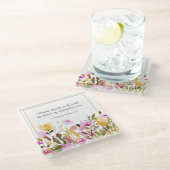 ソロモンの歌2:12花は地上に現れる ガラスコースター (アングル)