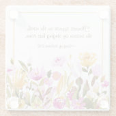 ソロモンの歌2:12花は地上に現れる ガラスコースター (裏面)