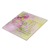 ソロモンの歌2:12花は地上に現れる タイル (側面)