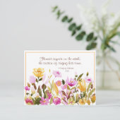 ソロモンの歌2:12花は地上に現れる ポストカード (スタンド正面)