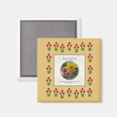 ソロモンの歌2:12 マグネット (正面/裏面)