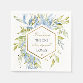 ソロモンの歌3:4わたしはその歌を見つけた スタンダードカクテルナプキン