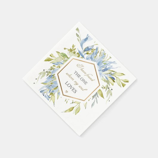 ソロモンの歌3:4わたしはその歌を見つけた スタンダードカクテルナプキン (角)