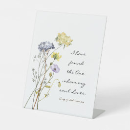 ソロモンの歌3:4わたしはひとりの歌を見つけ結婚た 台座サイン