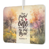 ソロモンの歌3:4わたしは一つの聖書を見つけた カーエアーフレッシュナー (左)