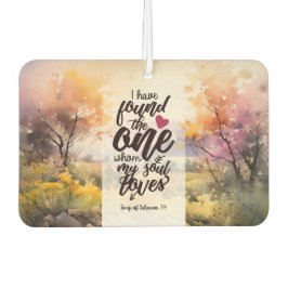 ソロモンの歌3:4わたしは一つの聖書を見つけた カーエアーフレッシュナー