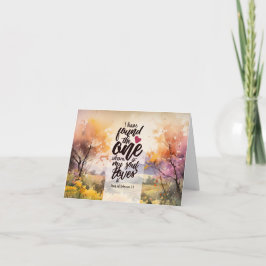 ソロモンの歌3:4わたしは一つの聖書を見つけた カード