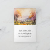 ソロモンの歌3:4わたしは一つの聖書を見つけた カード (内部)